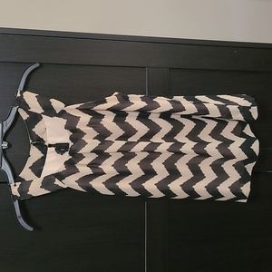 Tan and black tank top